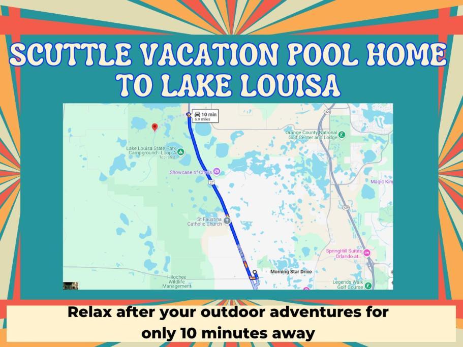Scuttle Vacation Pool Home Wspa Orlando Esterno foto