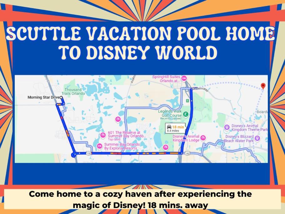 Scuttle Vacation Pool Home Wspa Orlando Esterno foto