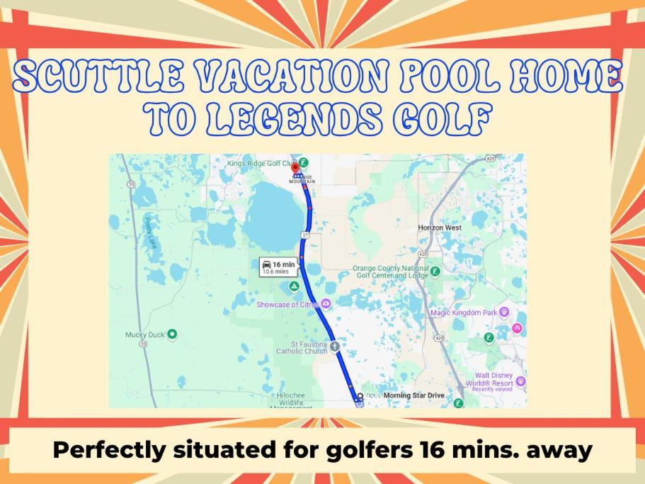 Scuttle Vacation Pool Home Wspa Orlando Esterno foto